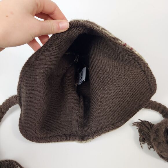 Lids Hat Mens Y2k Streetwear‎ Skateboard Punk Retro Skater Nordic Knitted Tassel - Picture 5 of 9